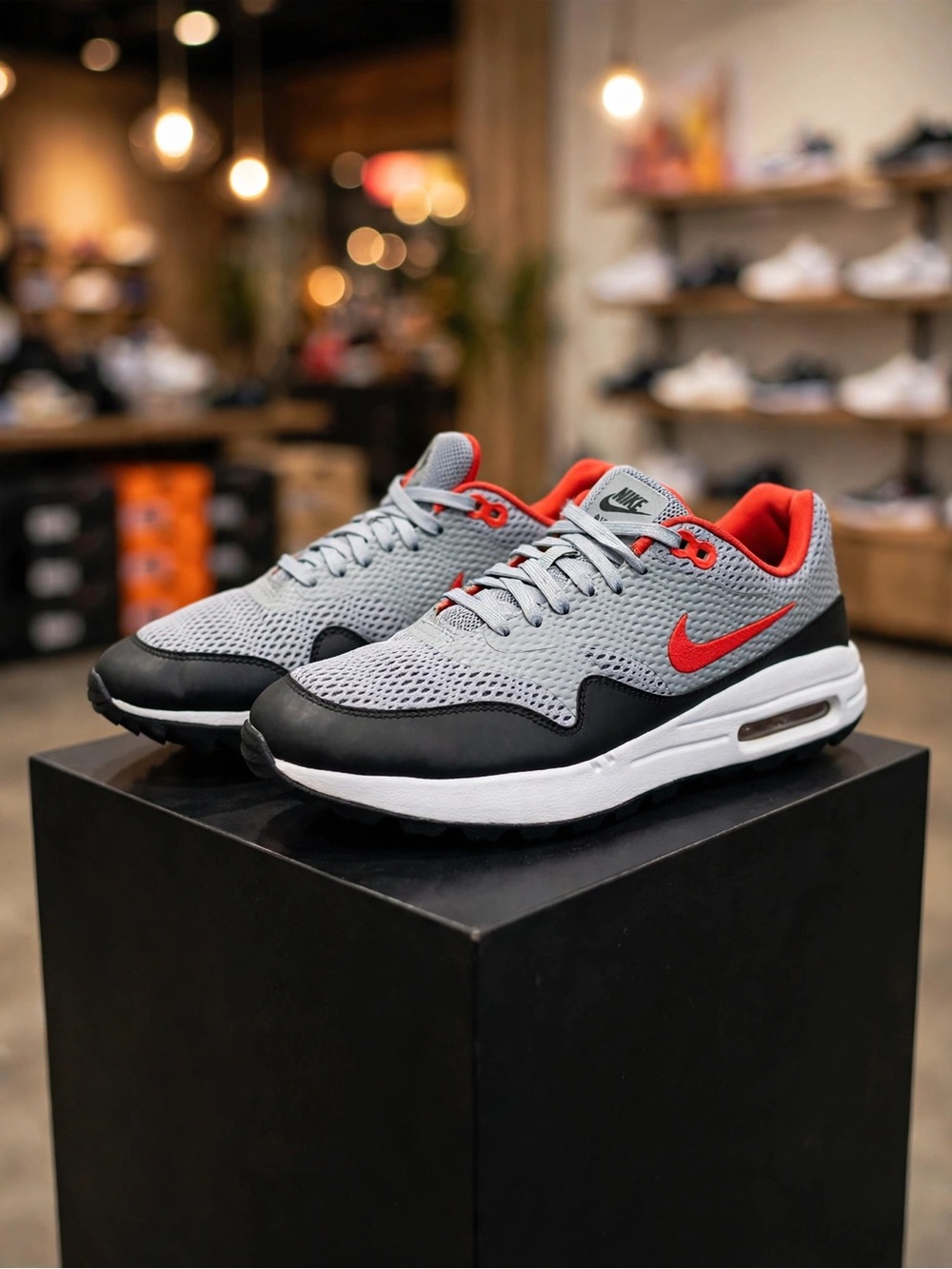 Nike Air Max 1 Golf ‘Particle Grey Red’ (2019)